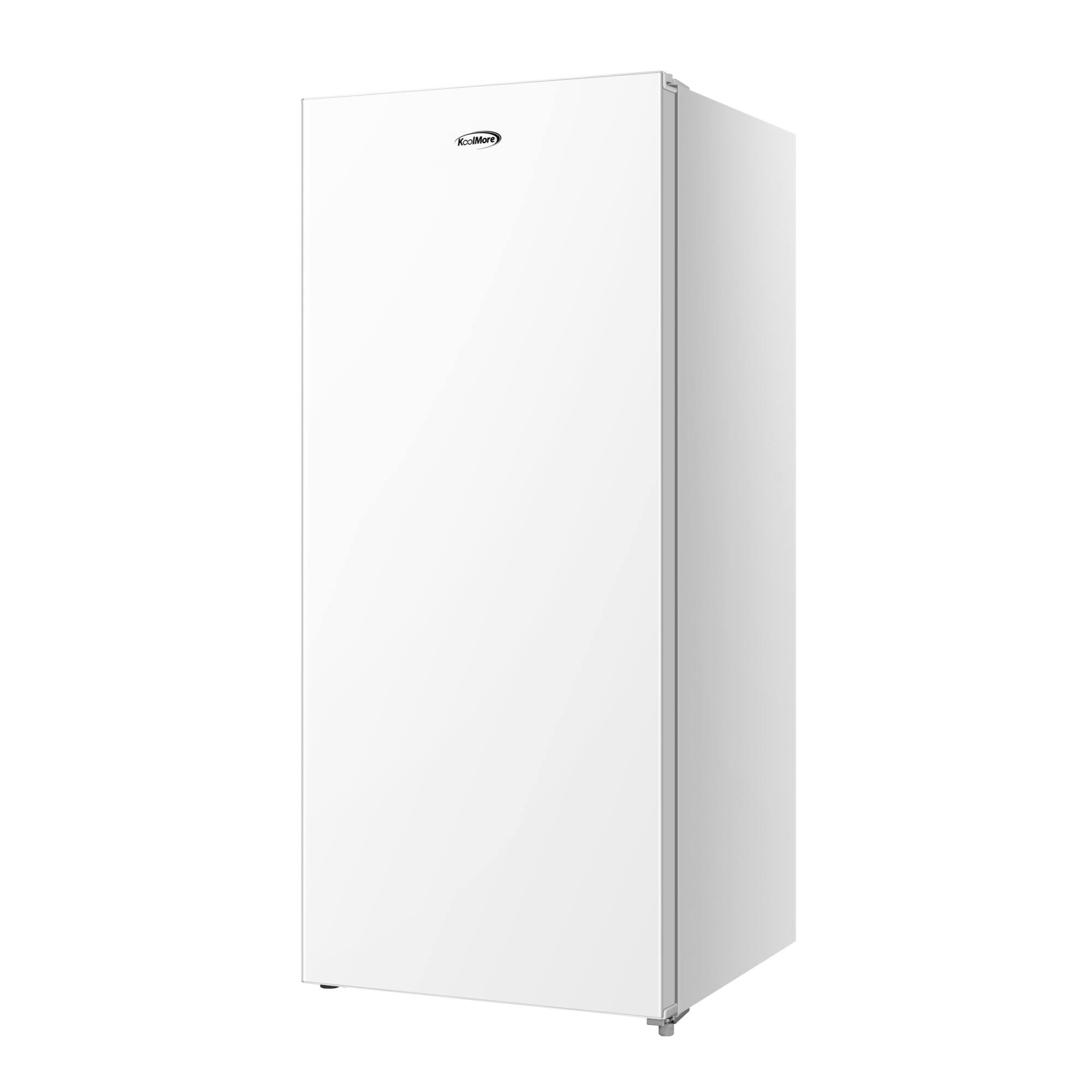 Front. Koolmore - 7 cu. ft. Garage Ready Convertible Upright Freezer/Refrigerator in White (KM-RUF-7S) - White.