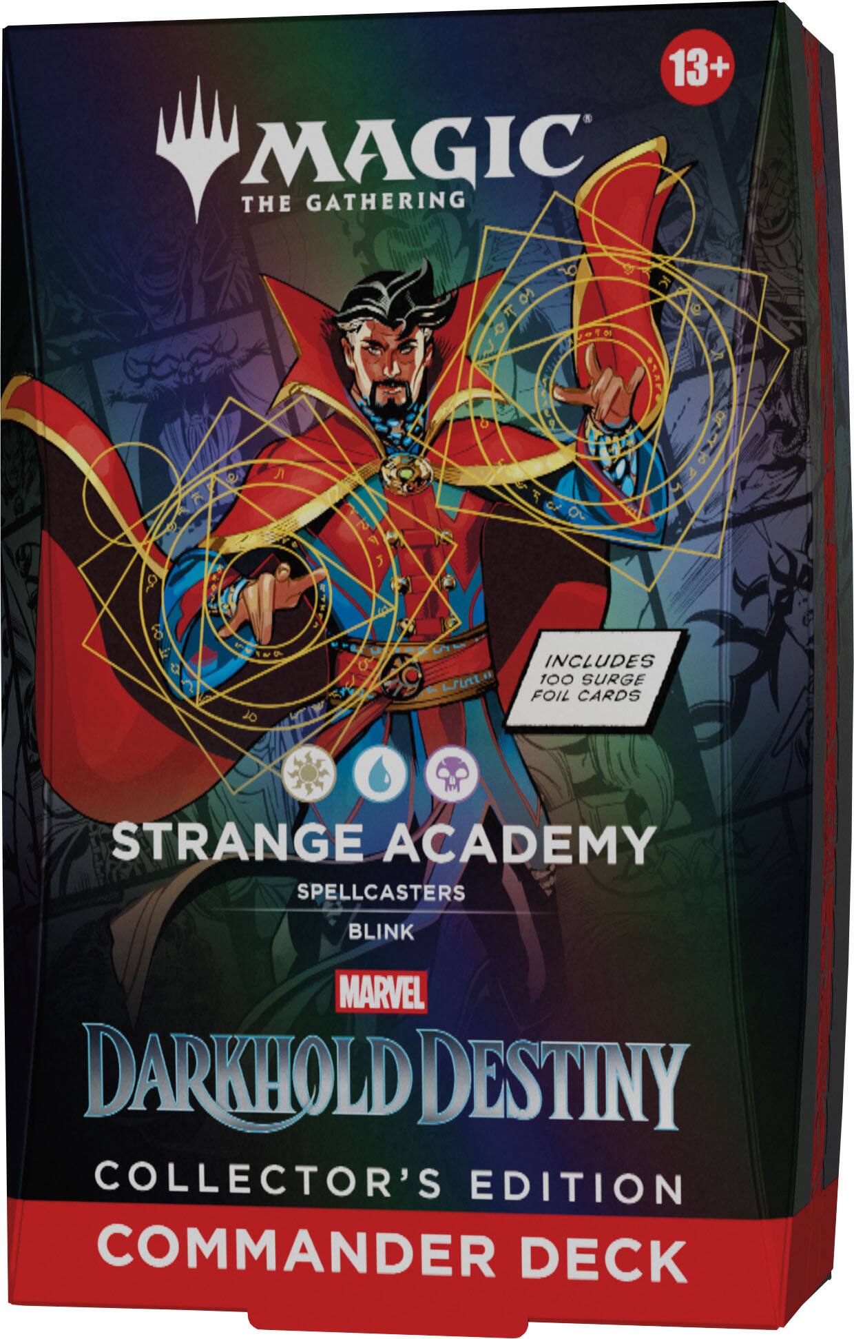Wizards of The Coast - Magic: The Gathering Marvel: Darkhold Destiny Collector's Edition Commander Deck -  Strange Academy