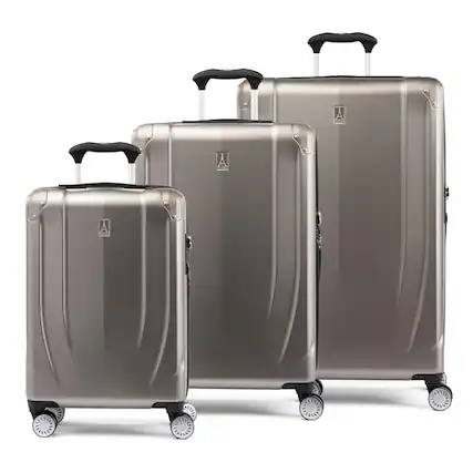 Front. Travelpro - Travelpro Pathways 3 Hardside Expandable Luggage, 8 Spinner Wheels - Champagne.