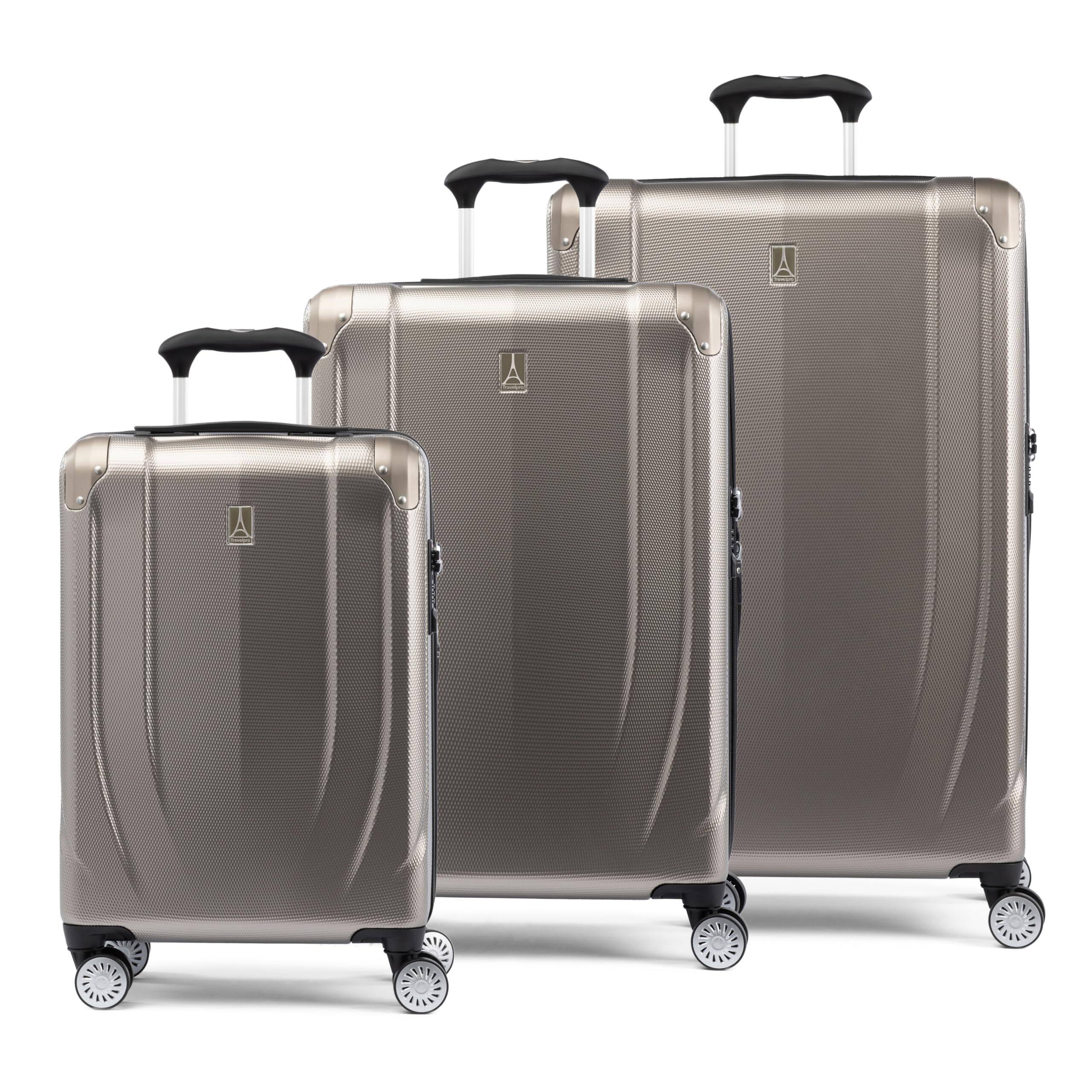 Front. Travelpro - Travelpro Pathways 3 Hardside Expandable Luggage, 8 Spinner Wheels - Champagne.