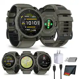 Garmin - Tactix 8 Cerakote - AMOLED - Olive Drab - Olive Drab - (2026)