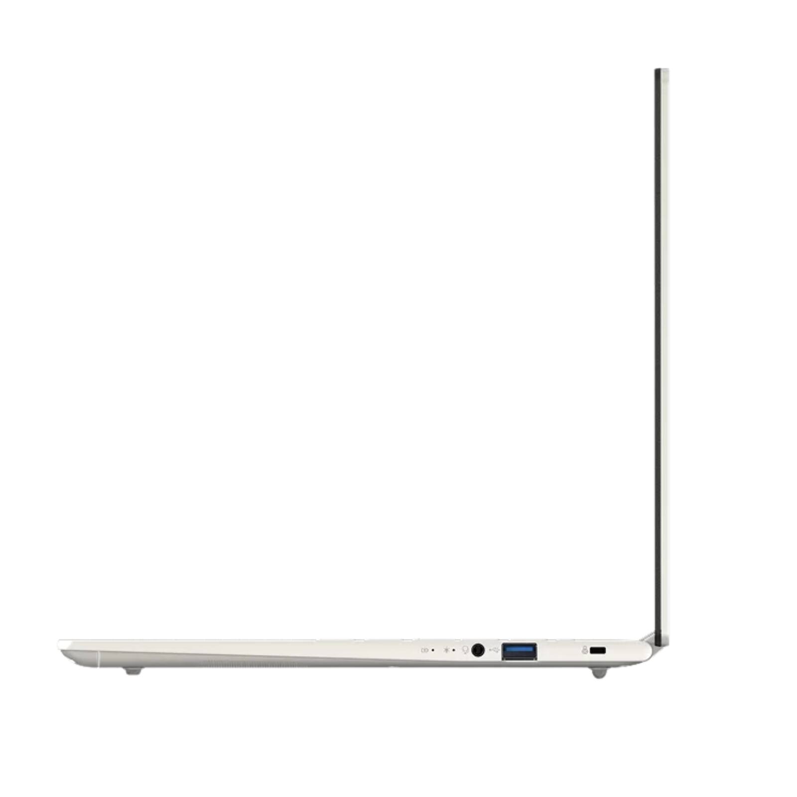 Alt View 2. Acer - Swift Edge 14" OLED Touch Screen Laptop - Intel Core Ultra 9 256V 120Hz 32GB RAM 1TB SSD - SFE14-51T-76TA - White.
