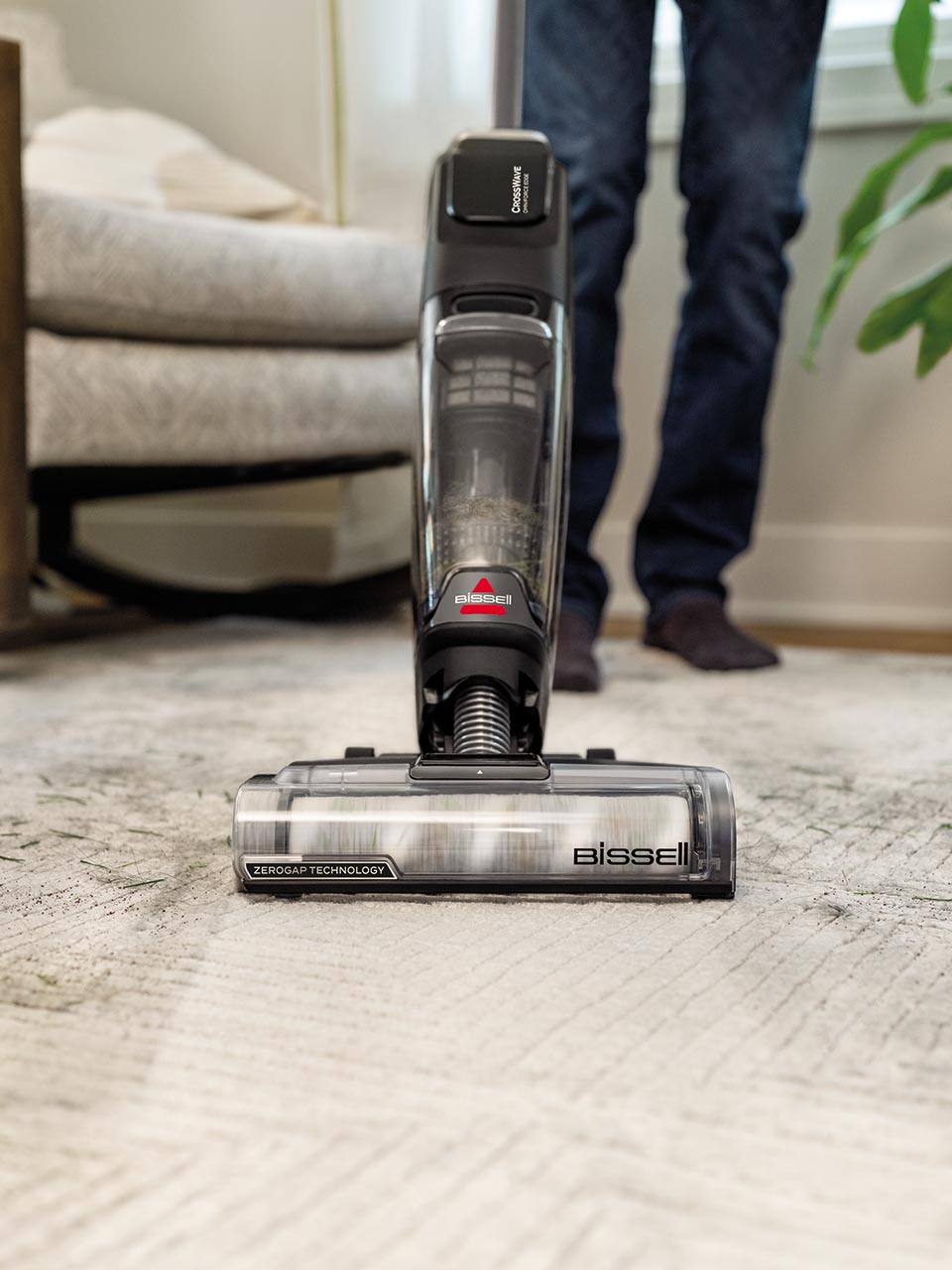 CROSSWAVE  
BISSELL  
ZERO GAP TECHNOLOGY