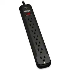 PROTECTED
TRIPP-LITE
MODEL: TLP1008
8 OUTLETS