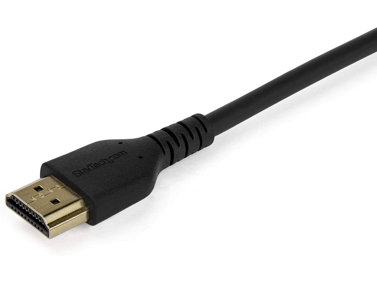 Alt View 1. StarTech.com - StarTech 4.9ft HDMI 2.0 Cable - 4K 60Hz, HDR10, Ethernet, Durable M/M.