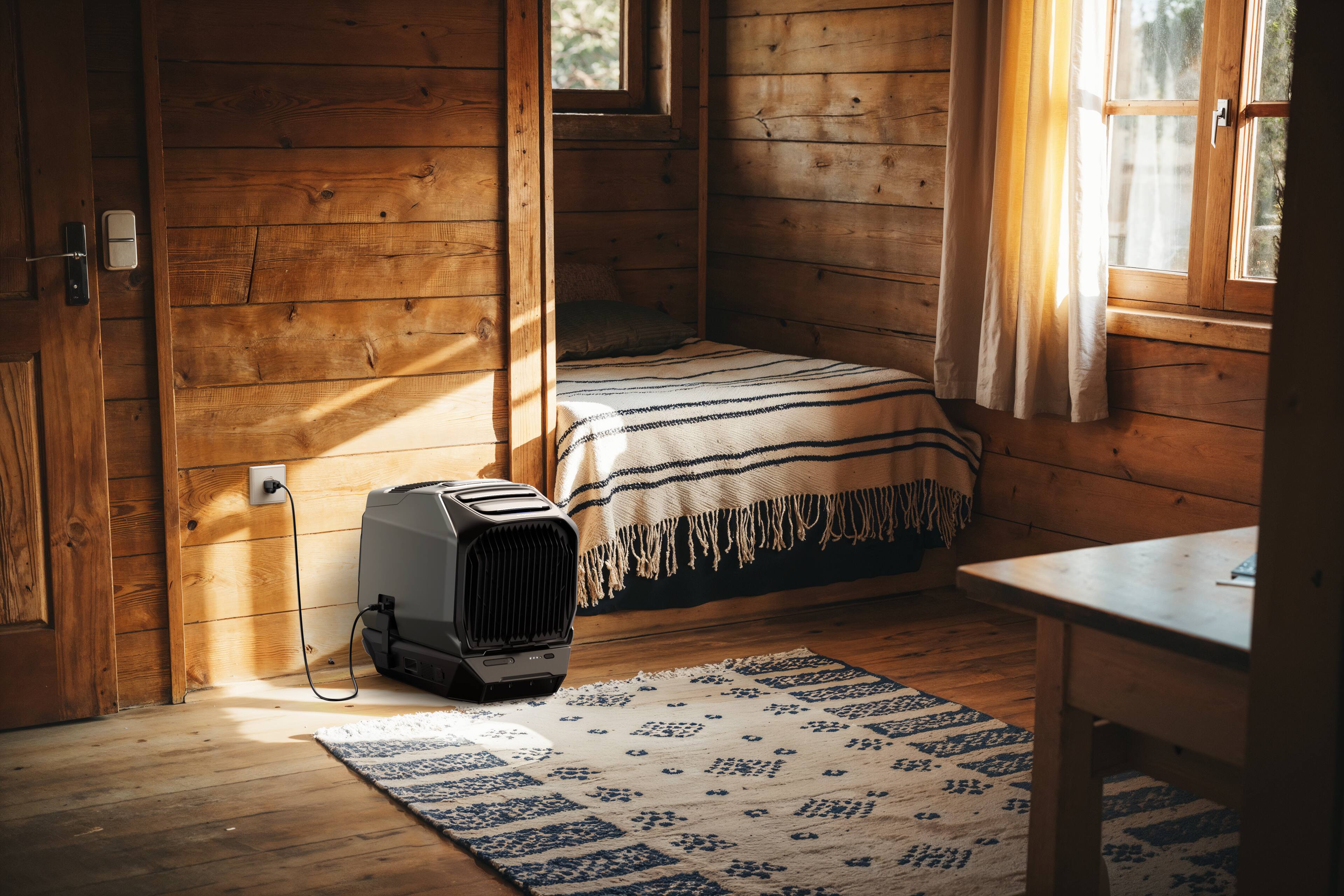 Alt View 13. EcoFlow - Wave 3 - 180 Sq. Ft. Portable Air Conditioner - Grey.