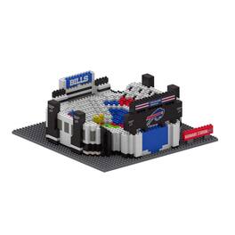 Forever Collectibles - Buffalo Bills NFL BRXLZ Mini Stadium 1117-Piece Building Block Set - Multi-Colored