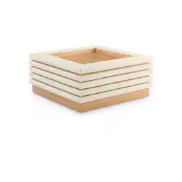 Meridian Furniture - Rory Cream Vegan Leather Coffee Table - Beige