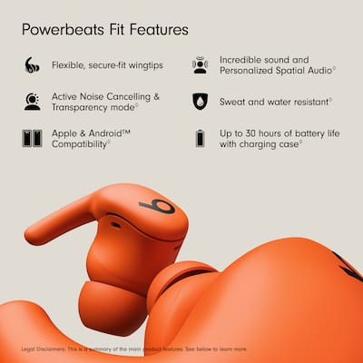 Beats Powerbeats Fit True Wireless Active Noise Canceling Earbuds Beats Powerbeats Fit True Wireless Active Noise Canceling Earbuds