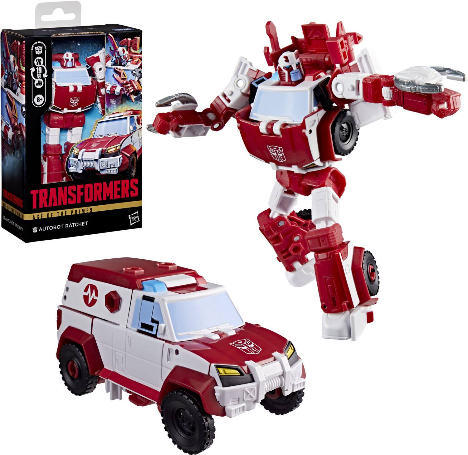 Transformers - Age of the Primes - Deluxe Class Ratchet Action Figure - COLLECTIBLES