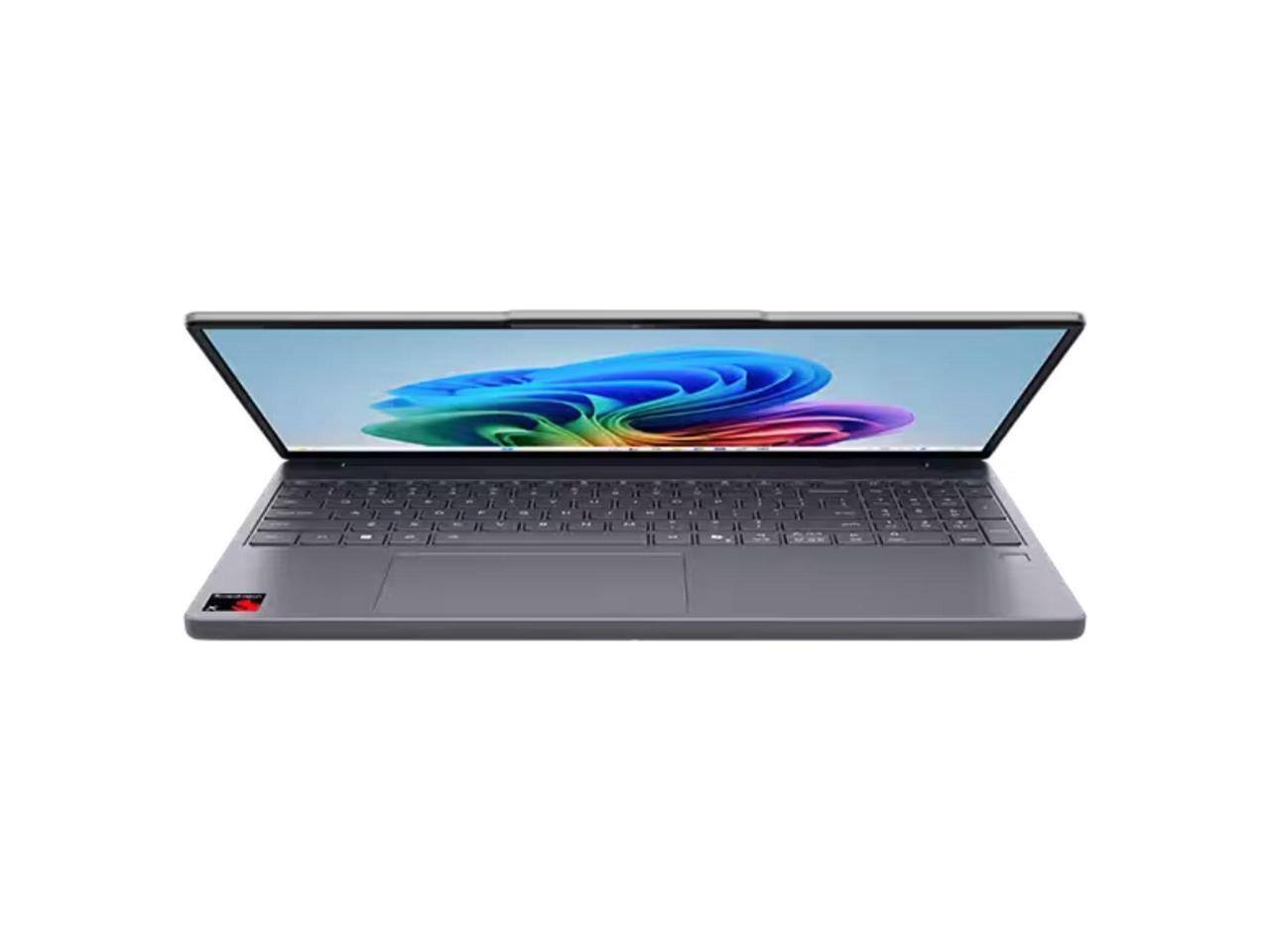 Alt View 4. Lenovo - Refurbished Lenovo IdeaPad Slim 3x Copilot+ PC, Snapdragon X, 16GB, 1TB, 15.3" Touchscreen, Windows 11 - Gray.