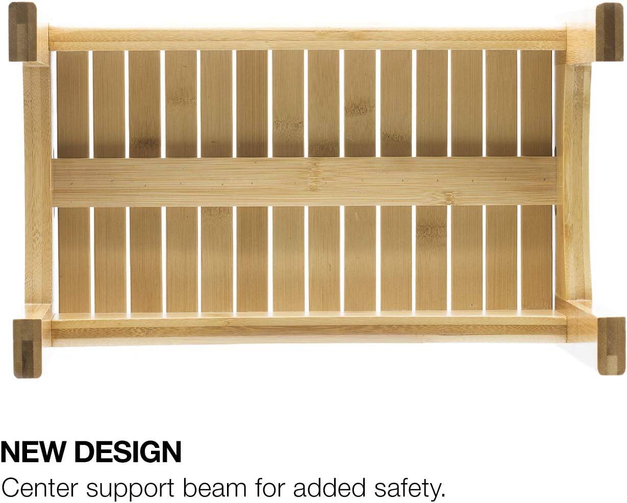 NEW DESIGN  
Center support beam for added safety.