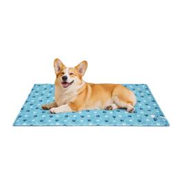 Ownpets - Green Paw Pet Cooling Mat Dog Ice Pad Size L - Green Paws