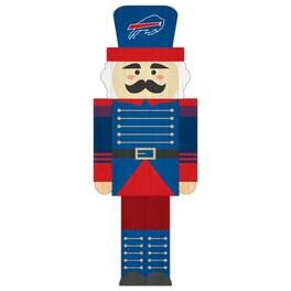 Fan Creations - Buffalo Bills 31'' Nutcracker Leaner - Multicolor
