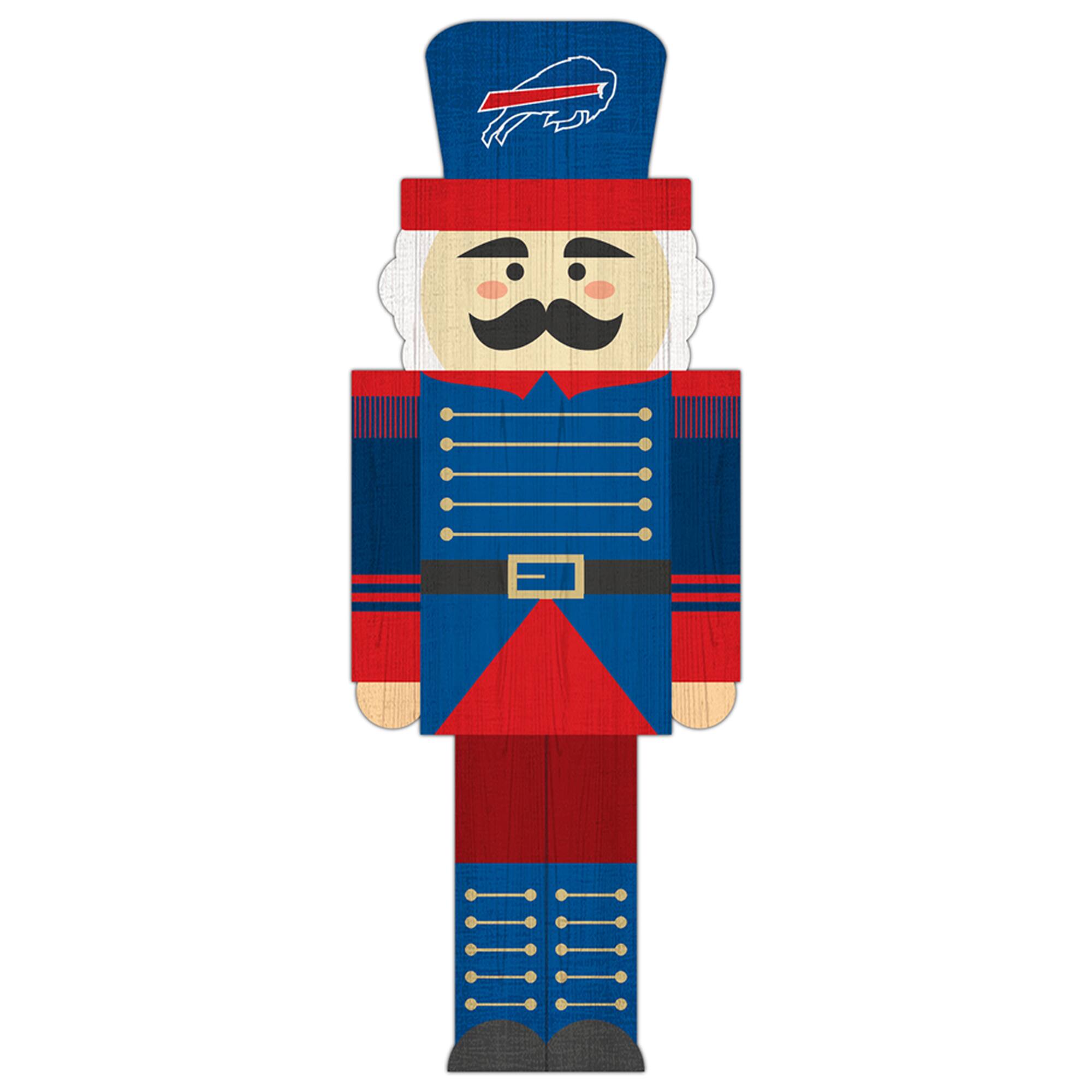 Buffalo Bills 31'' Nutcracker Leaner