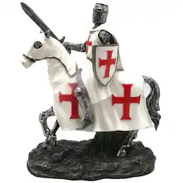 FC Design - 8.5"H Crusader Cavalry Figurine Computer Desk Tabletop Decoration - Multi-Color