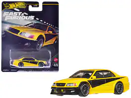 "The Fast and the Furious: Tokyo Drift" (2006) Movie "Fast & Furious" Series Diecast Model Car by Hot Wheels - Yellow