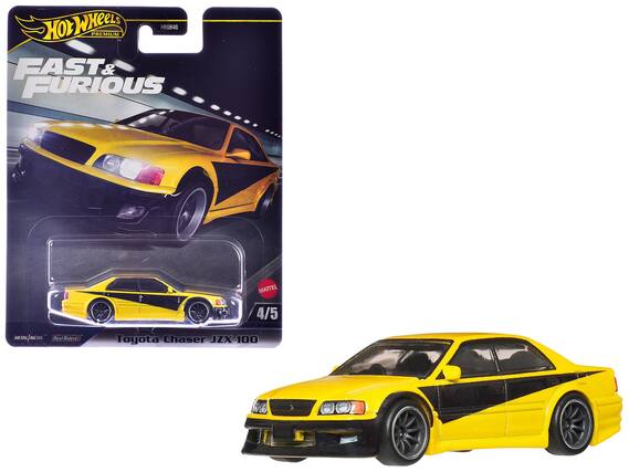 Hot Wheels Premium
Fast & Furious
MATTEL 4/5
Metal | Metal
Real Riders
Toyota Chaser JZX 100