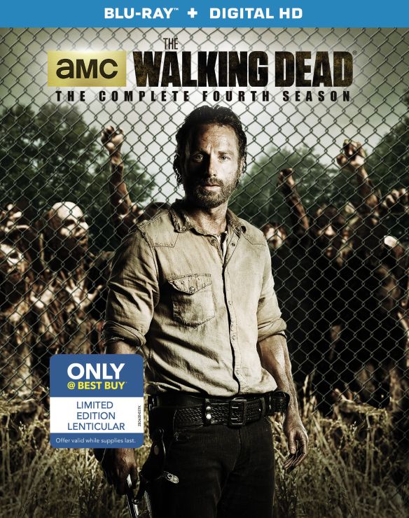  The Walking Dead: The Complete Fourth Season [Blu-ray] [UltraViolet] [Only @ Best Buy]