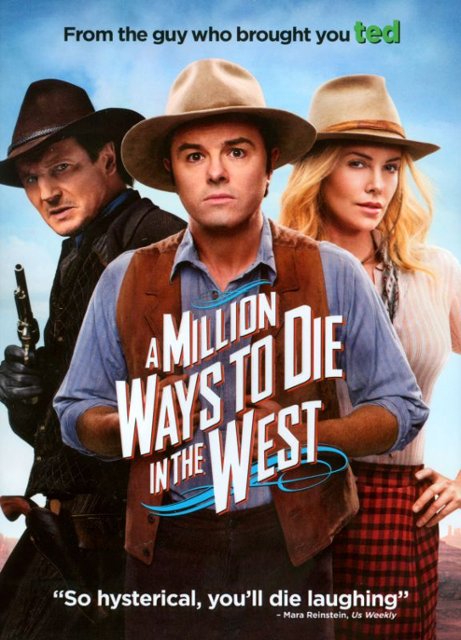 Front Standard. A Million Ways to Die in the West [DVD] [2014].