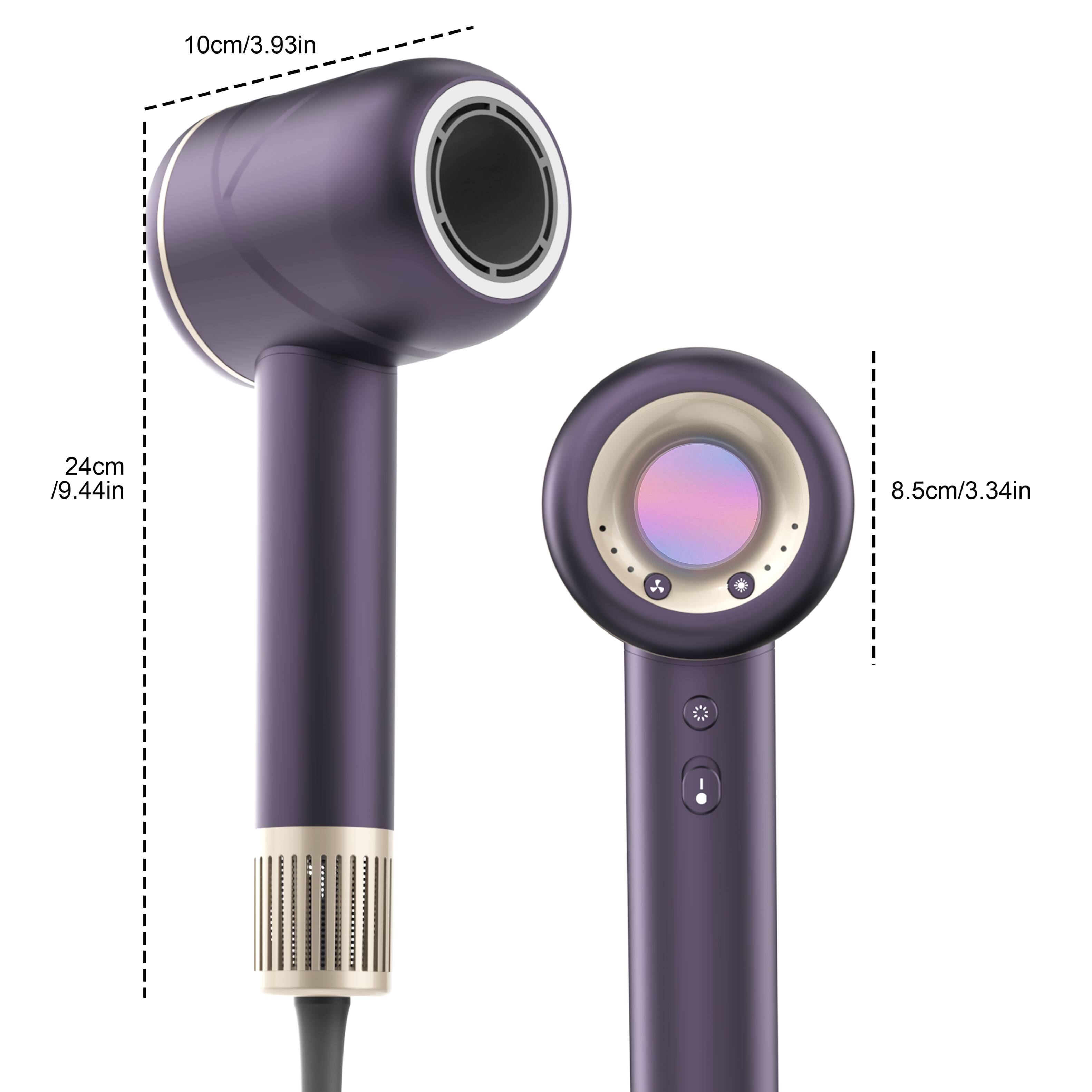 10cm/3.93in
24cm/9.44in
8.5cm/3.34in