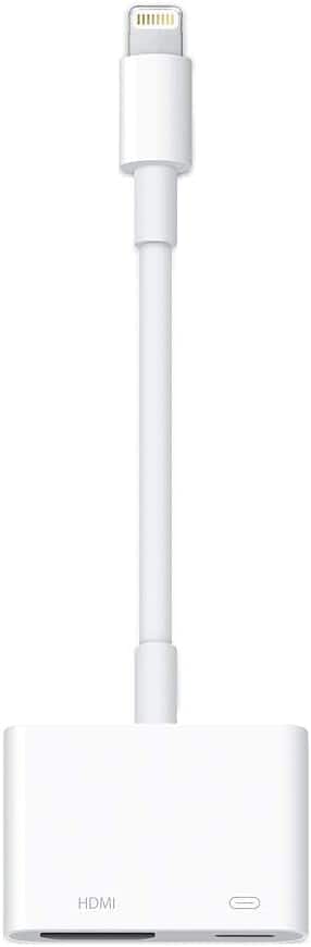 Apple - Lightning to Digital AV Adapter - MD826AM/A I Color: White