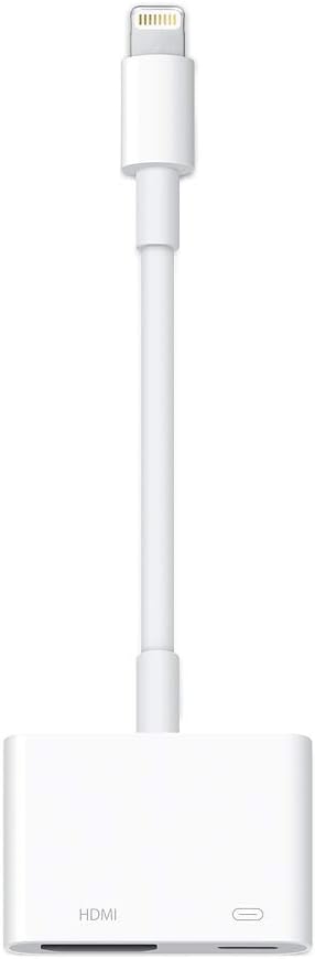 Apple - Lightning to Digital AV Adapter - MD826AM/A I Color: White