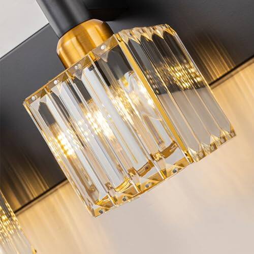 Black Gold-Square Shade-4-Light