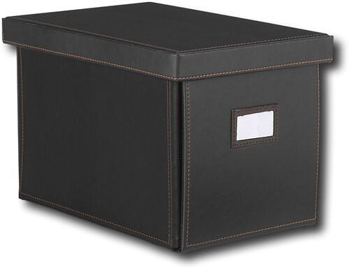 Angle Standard. Case Logic - 100-Disc Collapsible Media Storage Box - Black.
