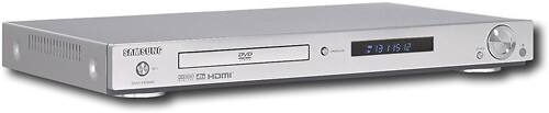 Angle Standard. Samsung - Progressive-Scan DVD Player with HD Upconversion - Silver.