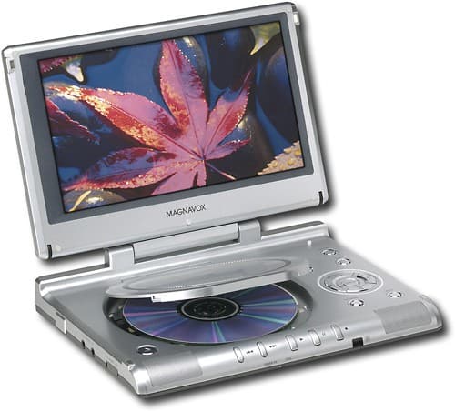 Angle Standard. Magnavox - 8.5" 16:9 Widescreen Portable DVD Player.