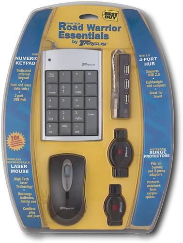 Front Standard. Targus - Mobile Essentials Kit for Notebooks.