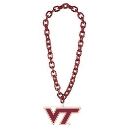 WinCraft - Virginia Tech Hokies Big Chain Logo Necklace - Multicolor