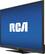 Left. RCA - 40" Class (40" Diag.) - LED - 1080p - HDTV DVD Combo - Black.