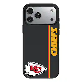 Keyscaper - NFL - Kansas City Chiefs iPhone Magnetic Bump Case - 15 - Black