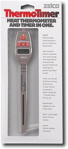 Front Standard. Zelco - Meat Thermometer and Timer.