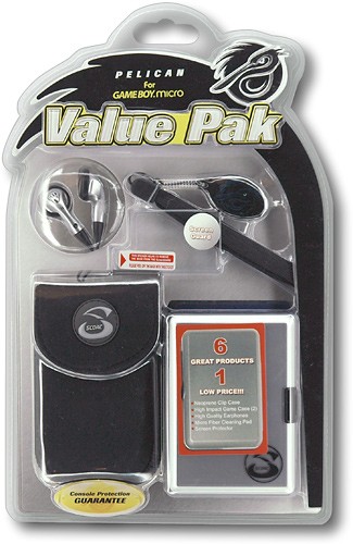 Best Buy: Pelican Accessories Game Boy Micro Value Pak PL-4408