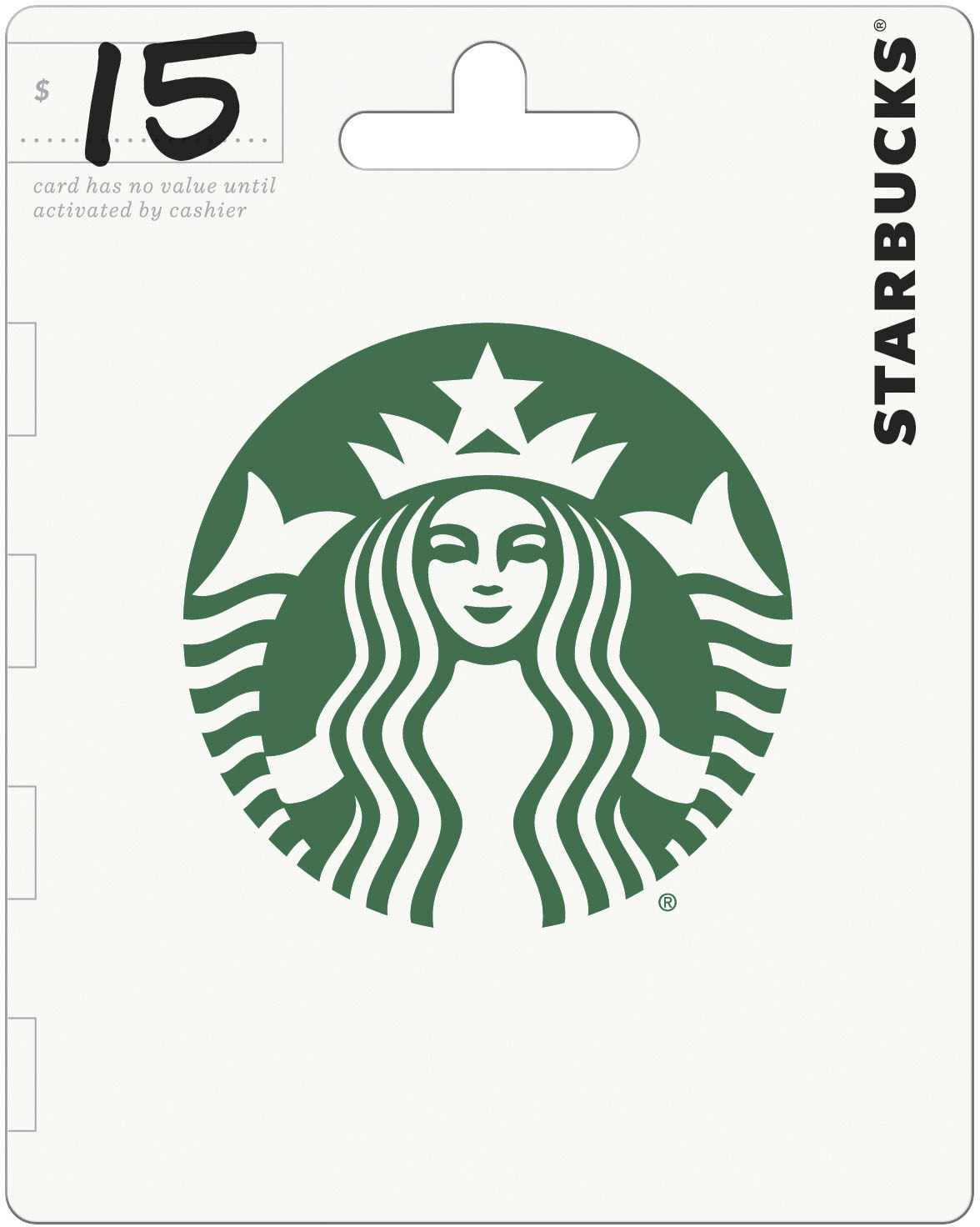 Starbucks - $15 Gift Card