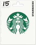 Front. Starbucks - $15 Gift Card.