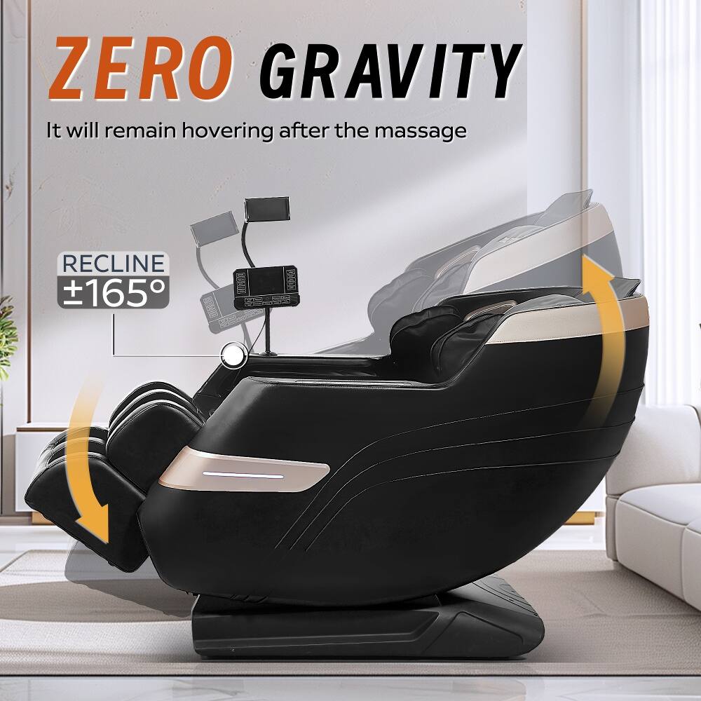 ZERO GRAVITY  
It will remain hovering after the massage  

RECLINE ±165°