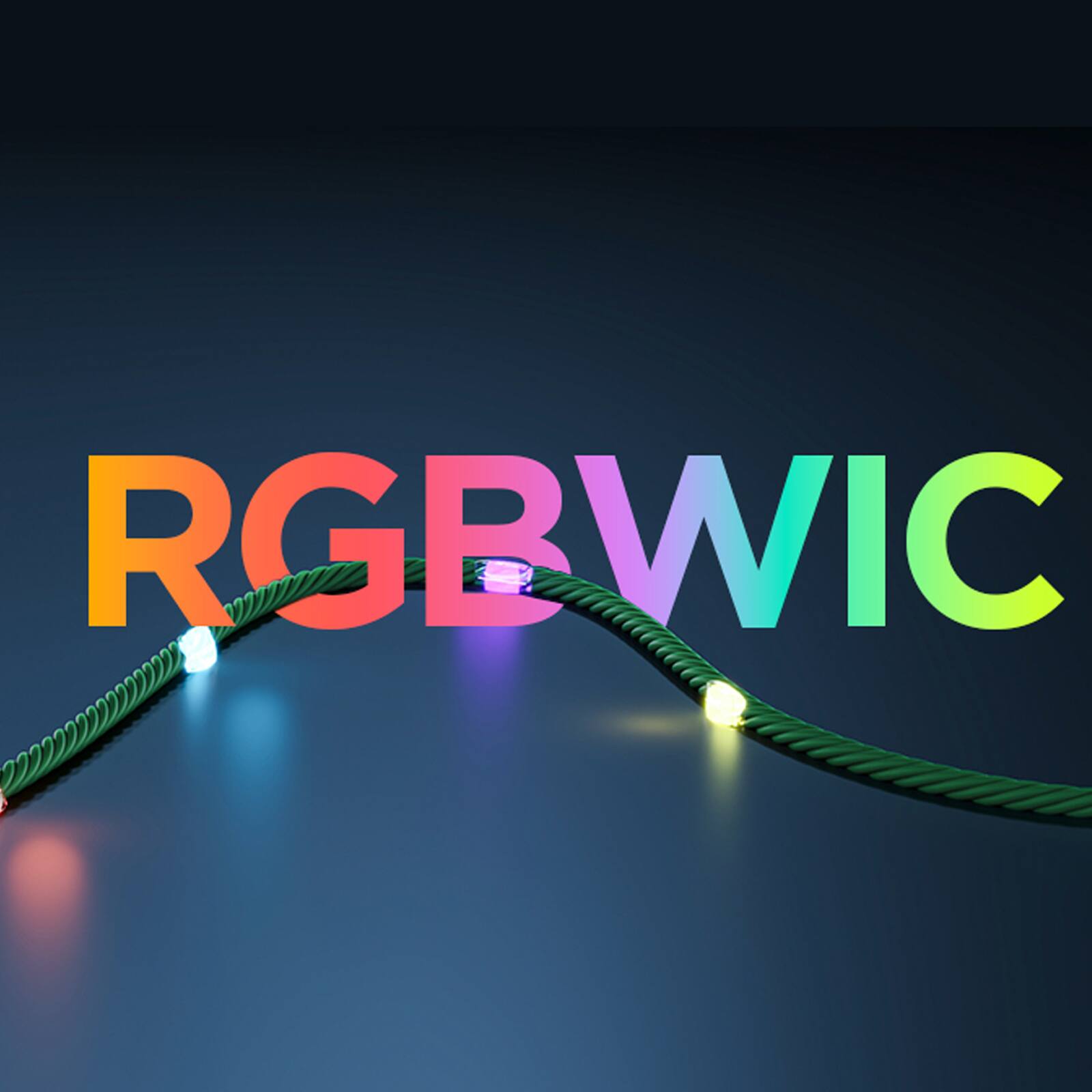 Alt View 14. Govee - 65.6ft Green Christmas String Lights 2S - Multi.