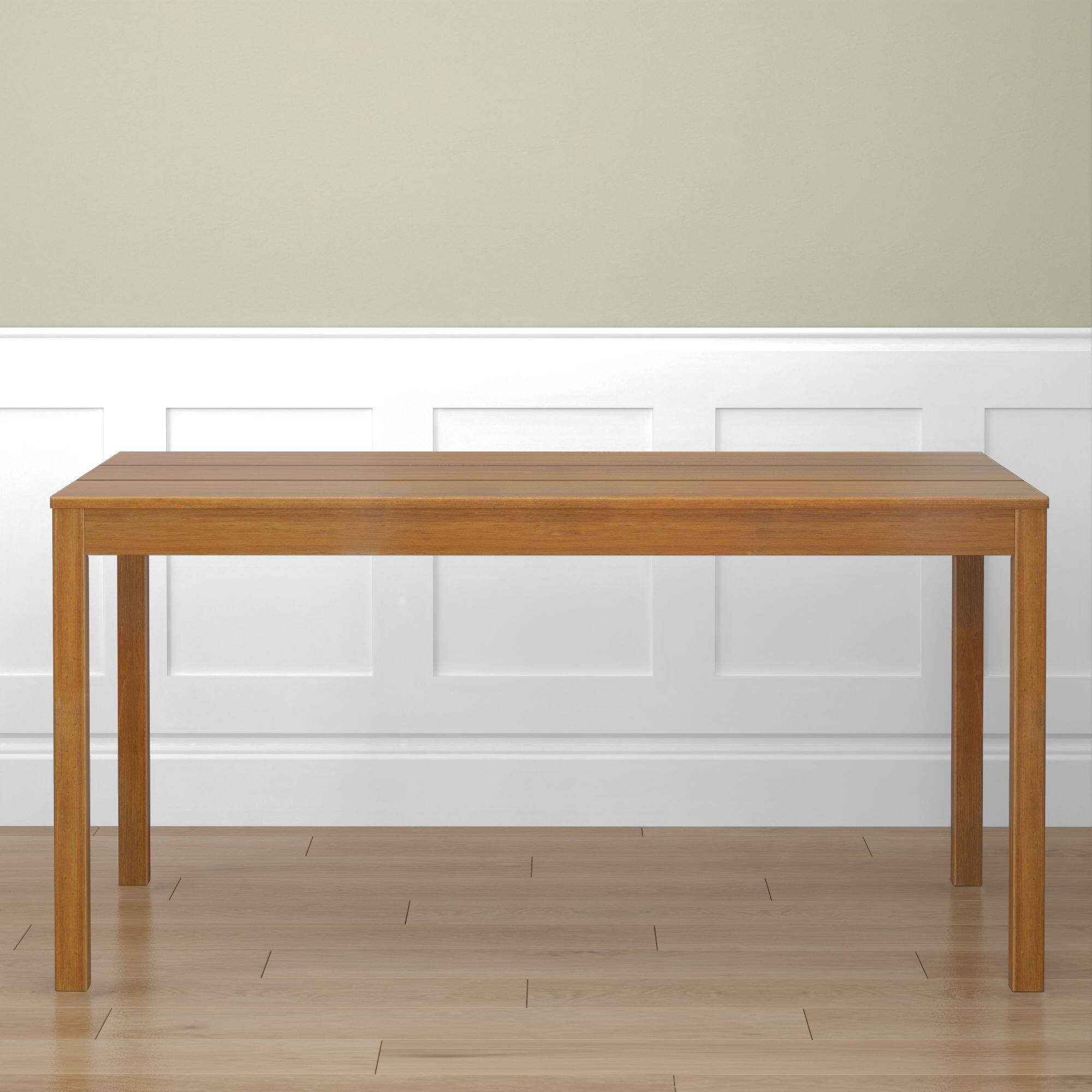 Alt View 1. Grain & Grove - Rectangular Dining Table (60in / 1524mm), Pecan - Pecan.