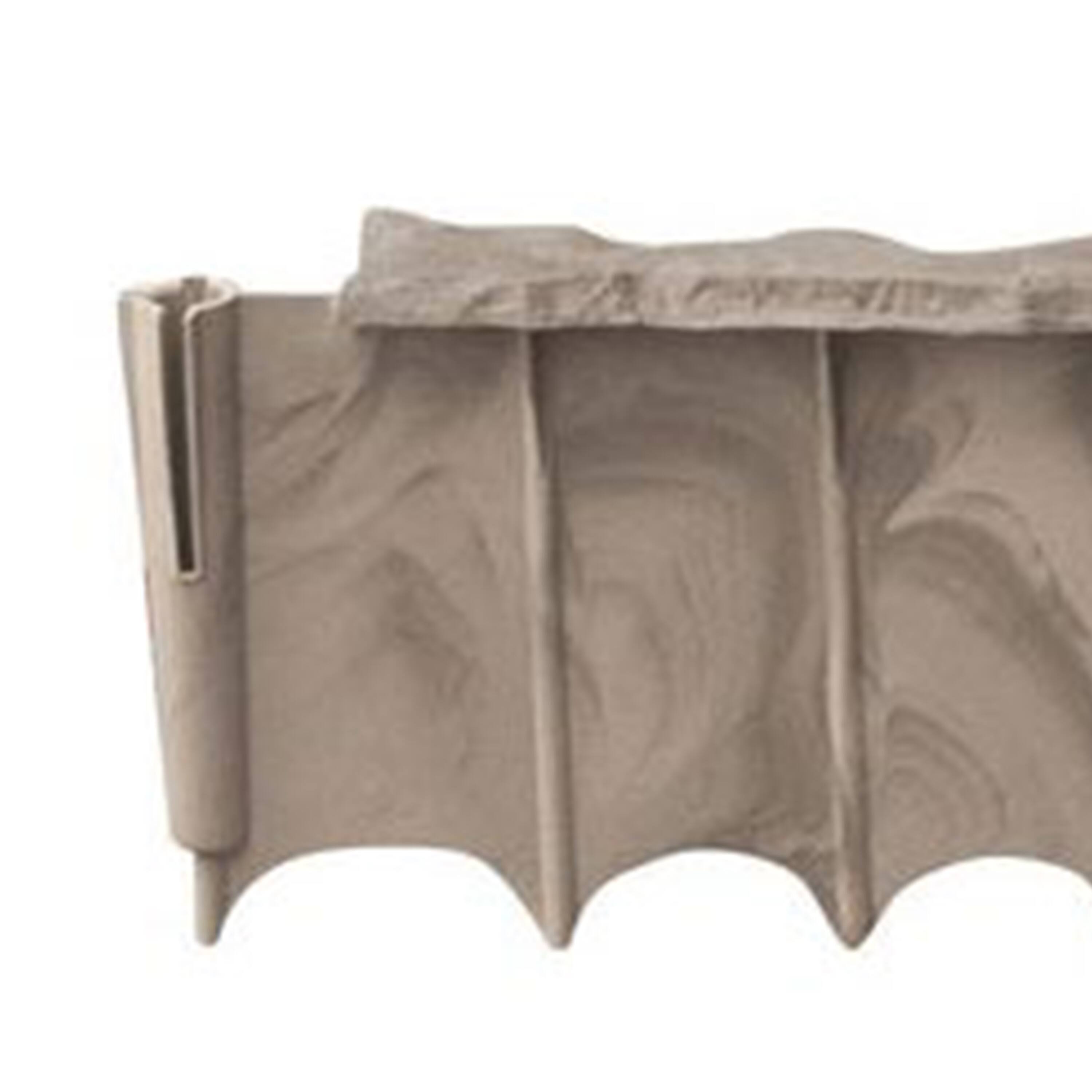 Alt View 10. Suncast - Suncast Quick Edge Resin Material 35 Inch Single Strip Lawn Edging, Flagstone - Flagstone.