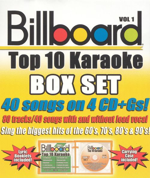  Billboard Top 10 Karaoke, Vol. 1 [CD]