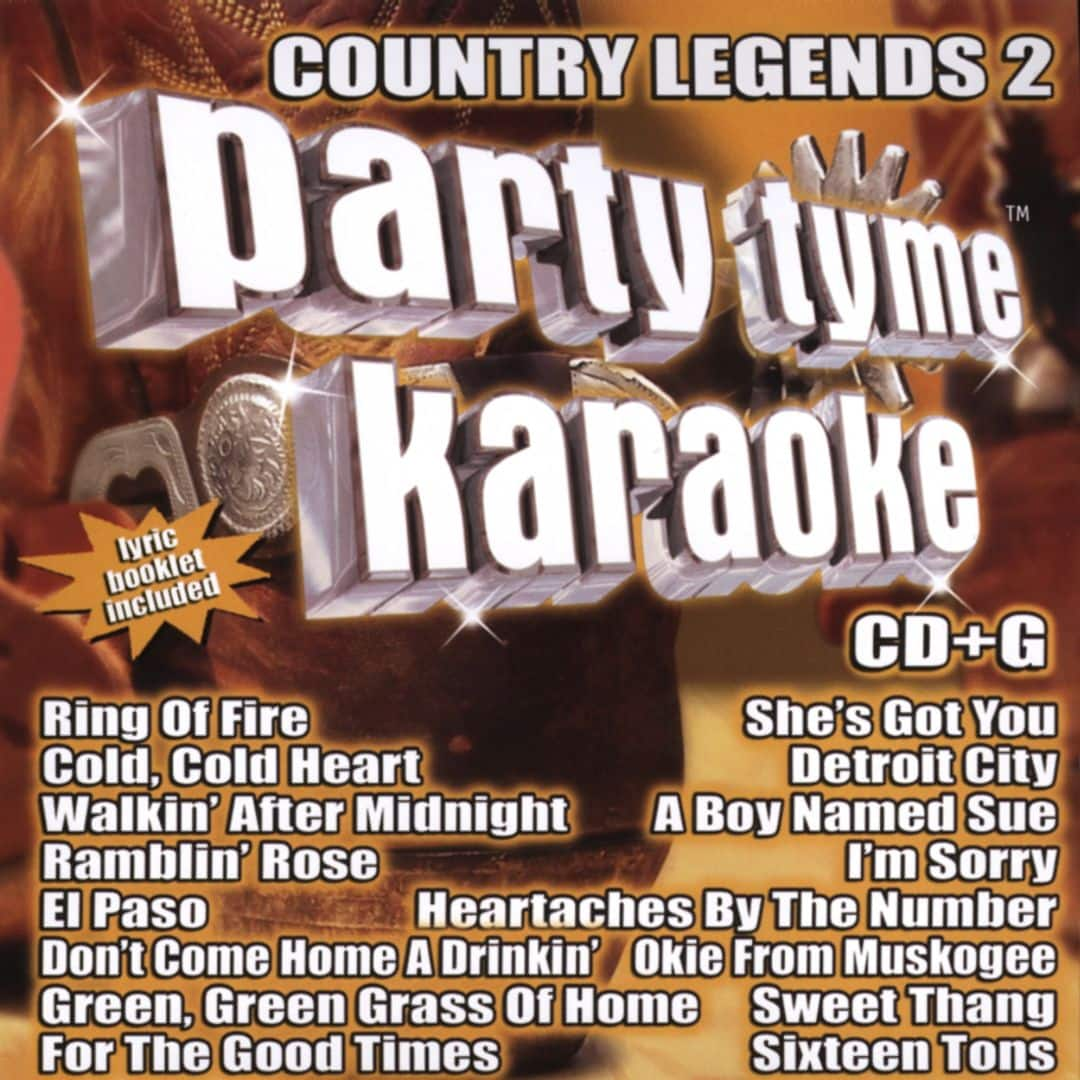 Best Buy: Party Tyme Karaoke: Country Legends, Vol. 2 [CD]