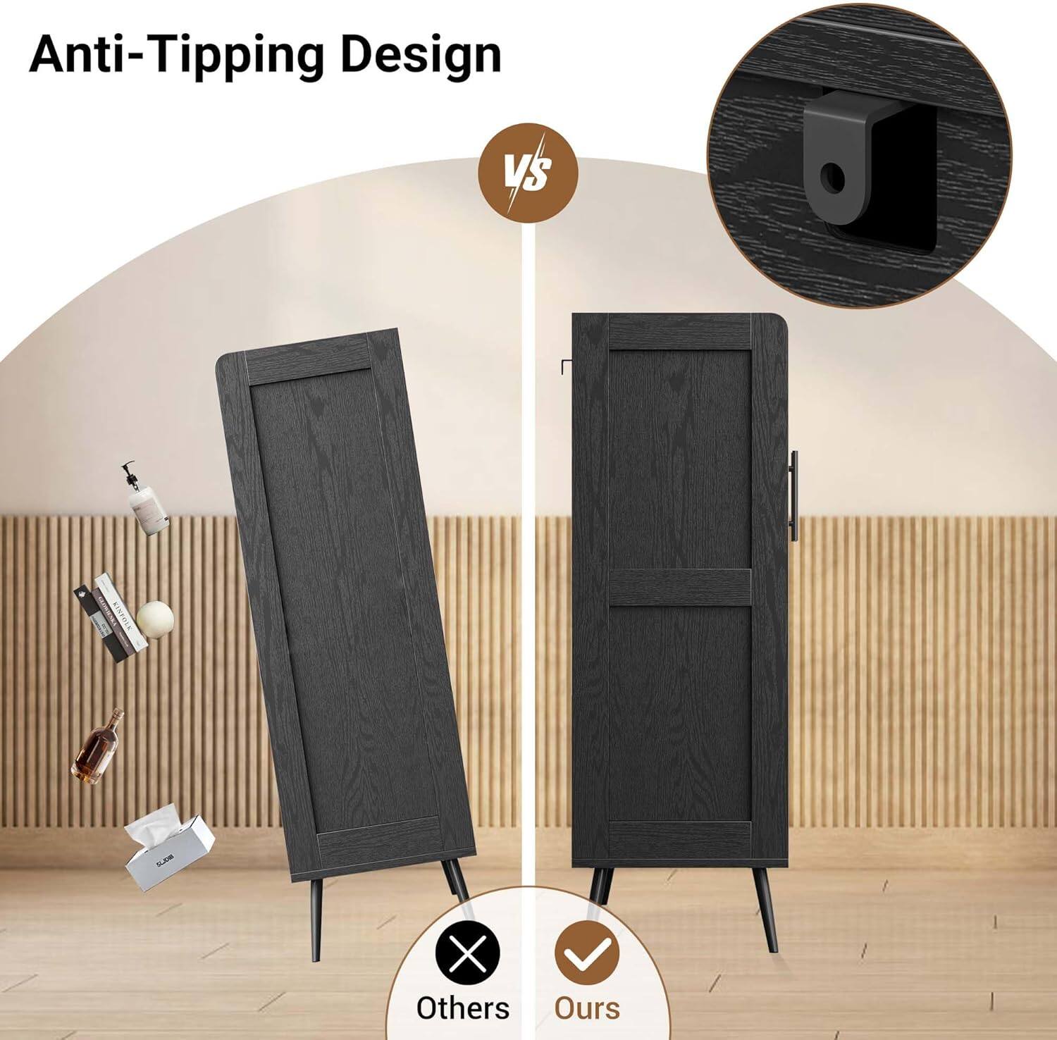 Anti-Tipping Design

Others vs Ours

Anti-Tipping Design

Others

Ours