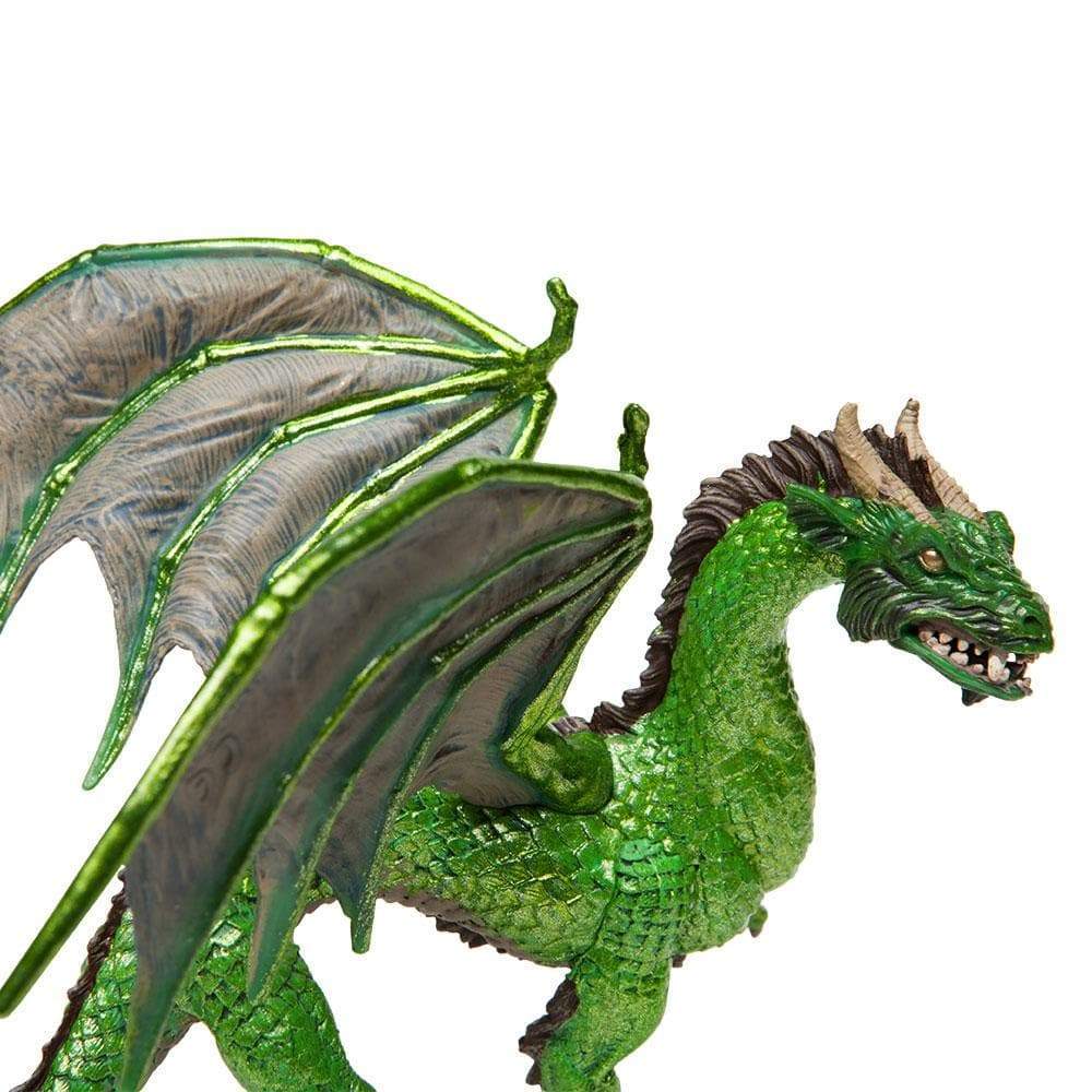 Alt View 2. Safari Ltd. - Forest Dragon Toy Figurine.
