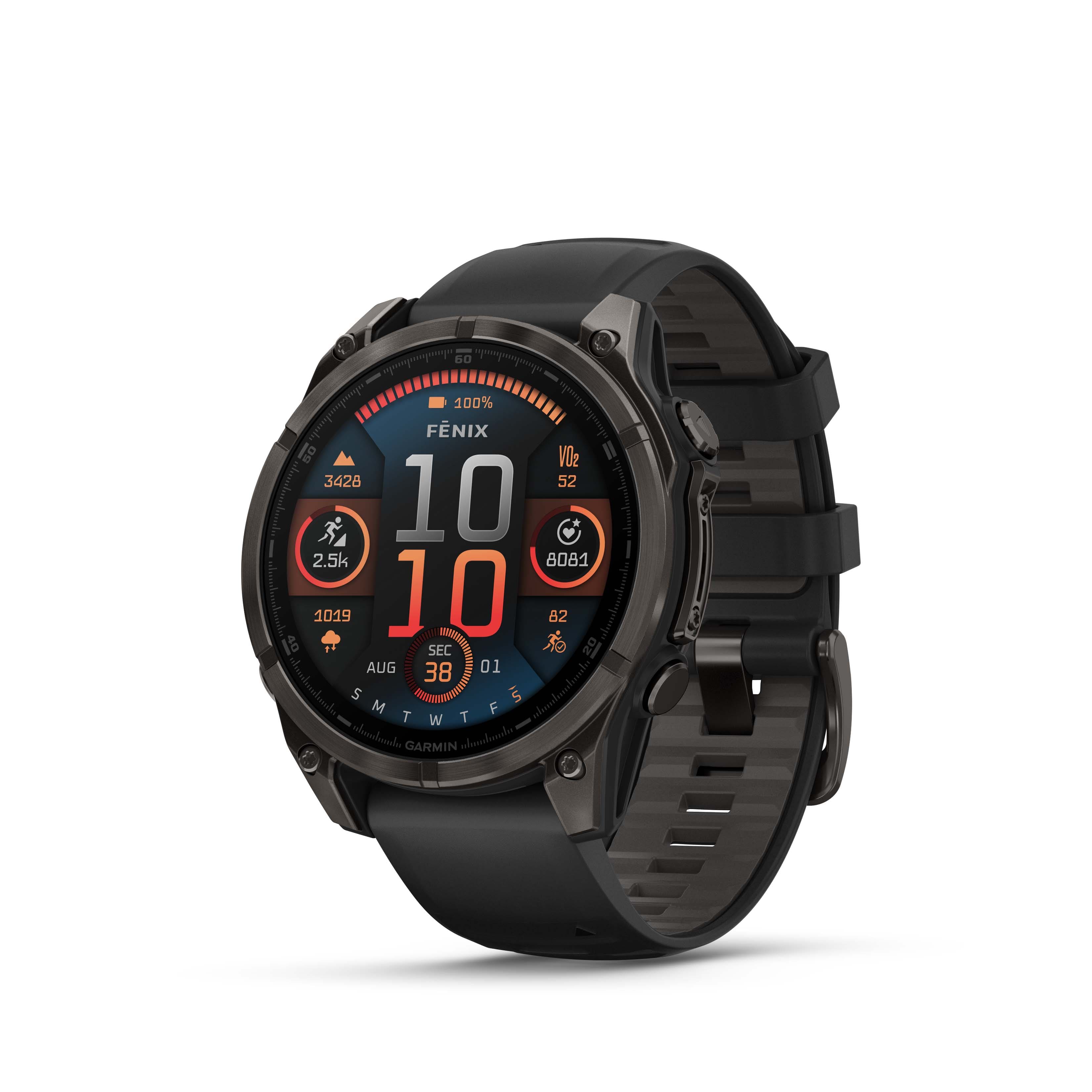 Garmin – quatix 7X Solar Edition 51 mm Fiber-reinforced polymer – Titanium Sansujyuku sansujyuku.com