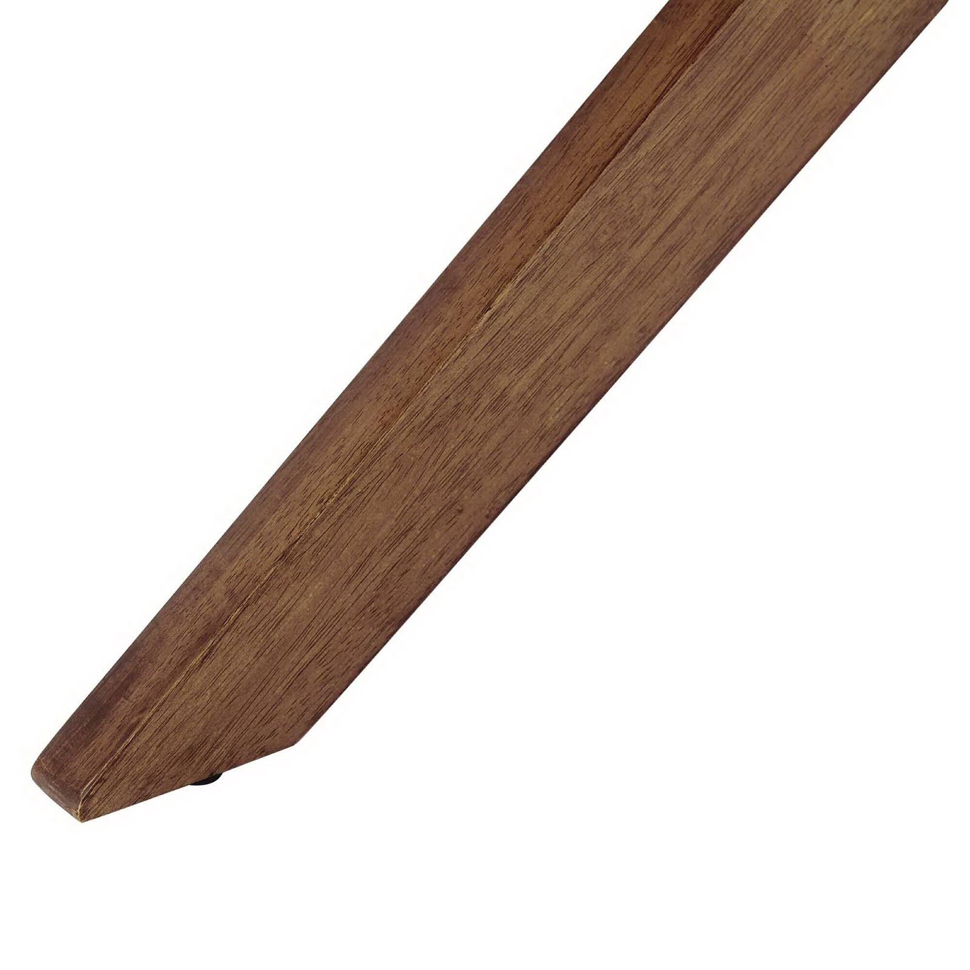 Alt View 6. Modway - Crossroads 47" Round Wood Dining Table - Brown.