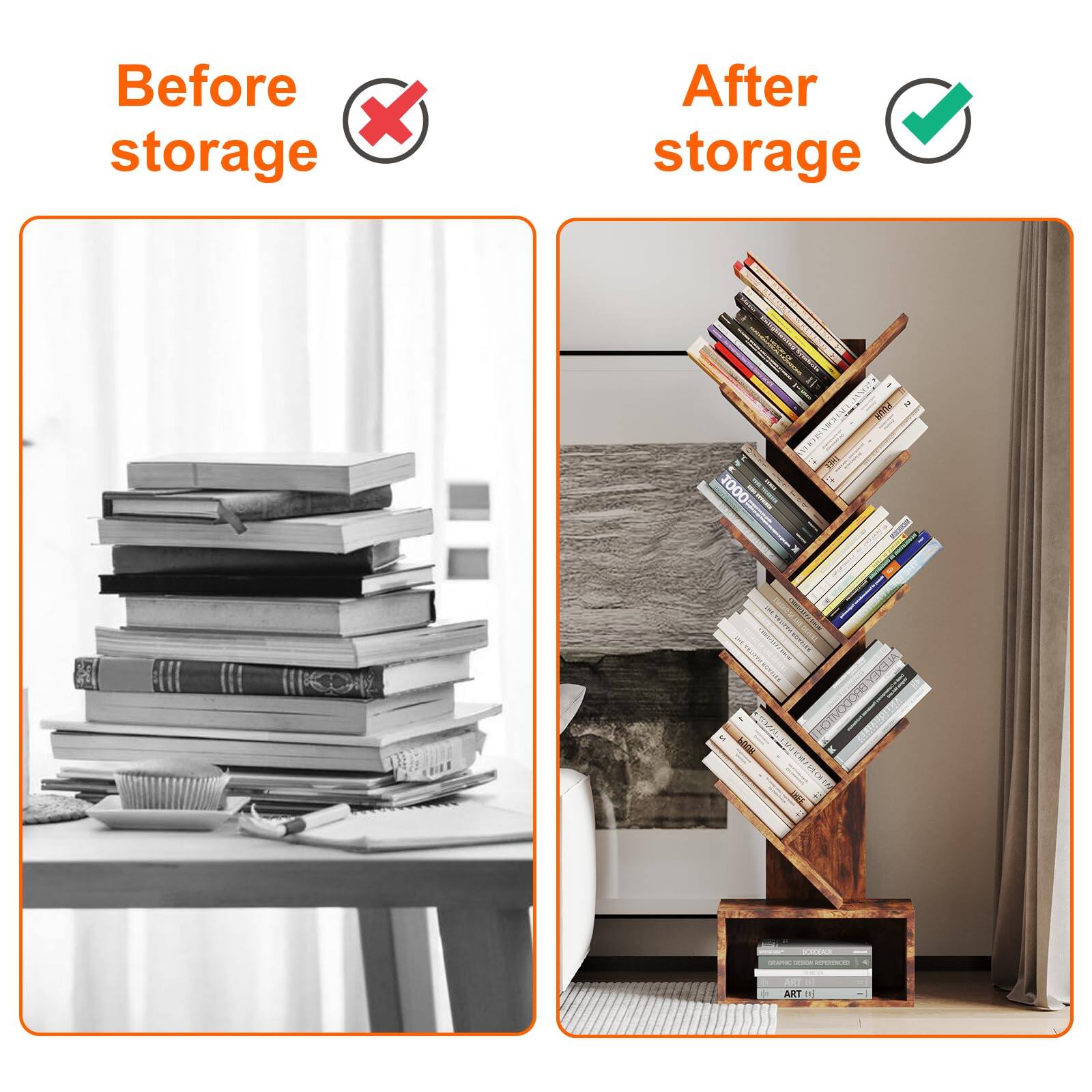 Before storage  
After storage